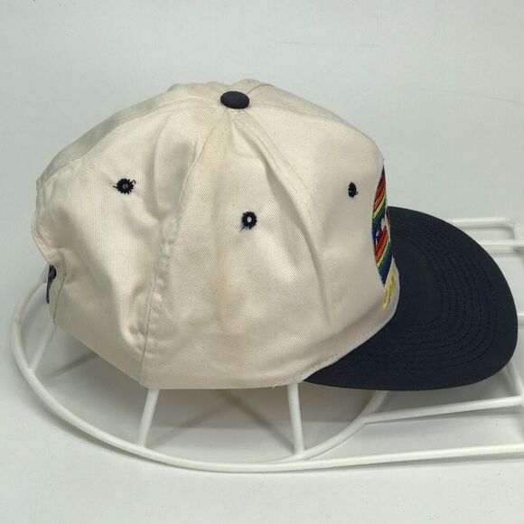 VTG Denver Nuggets Skyline Rainbow Block Logo Snapback Hat Drew Pearson (H12) - Picture 5 of 10